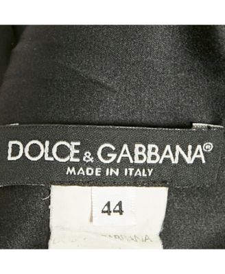 Women's Black Floral Print Crepe Knee-Length Dress