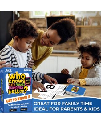 Educational Card Game for Kids Age 12+ - Who Knows Culture and Literature Better? - 500+ Questions Quokka