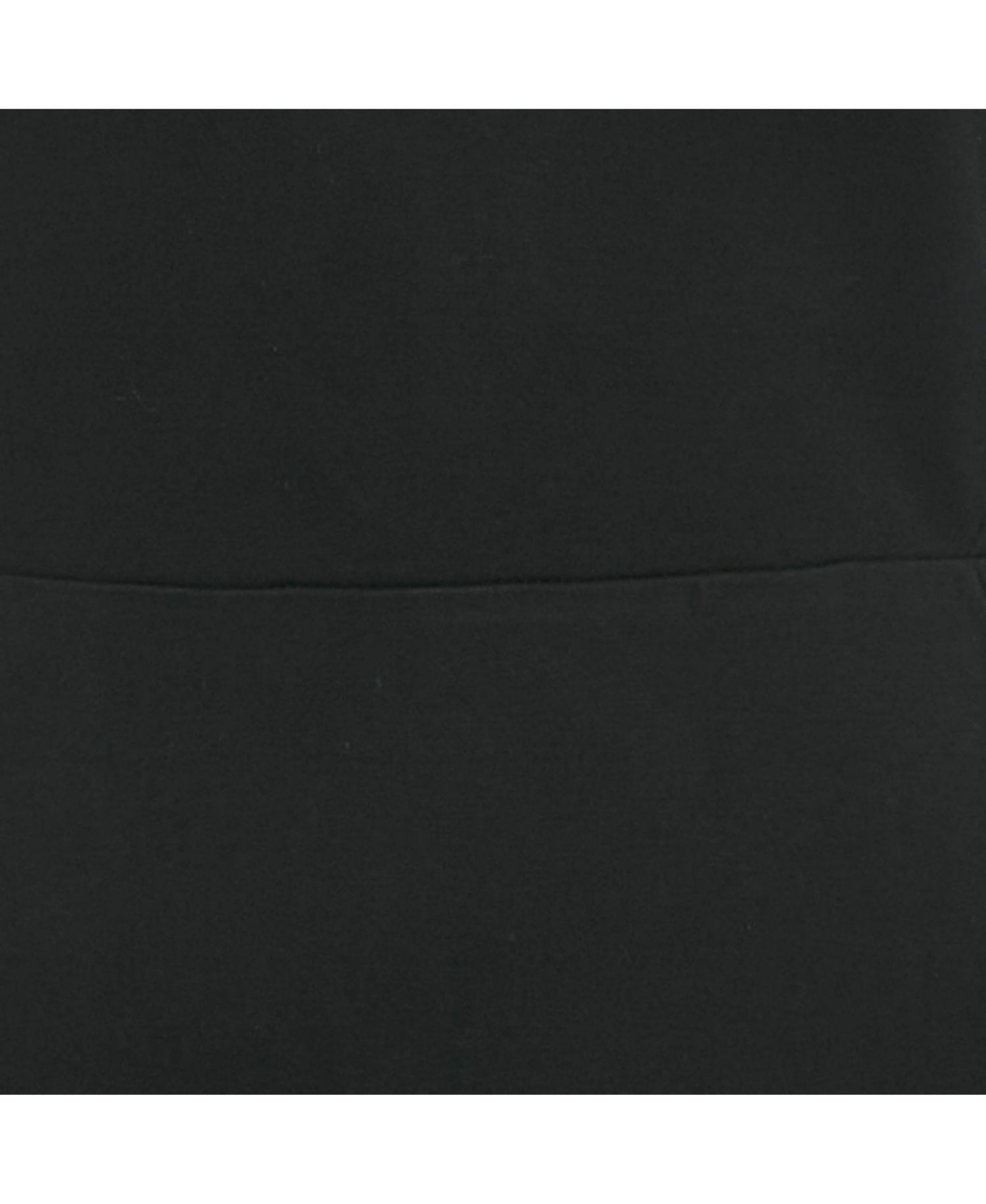 Women's Black Stretch Knit Short Dress