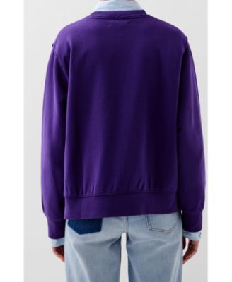 Women's Raw Skull Sweater