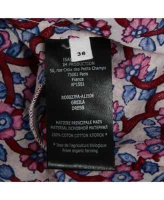 Women's Multicolor Floral Print Cotton Asymmetric Greila Dress