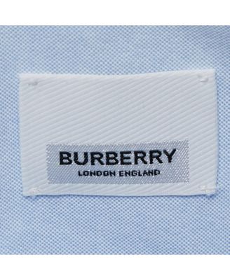 Women's Blue Cotton Belted Short Shirt Dress