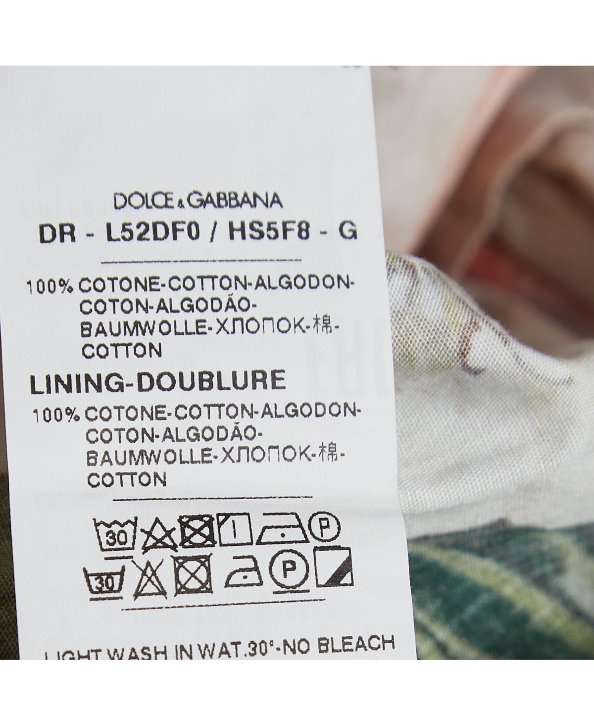 Pre-Owned Dolce & Gabbana Women's Pink Floral Printed Cotton Poplin