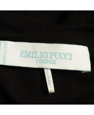 Women's Firenze Black Silk Jersey Mini Dress