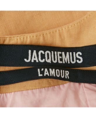 Women's Beige Linen La'amour Mini Dress