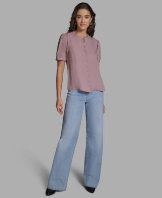 Women's Button Front Top