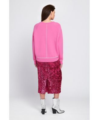 Women's Sequin Midi Skirt Pencil