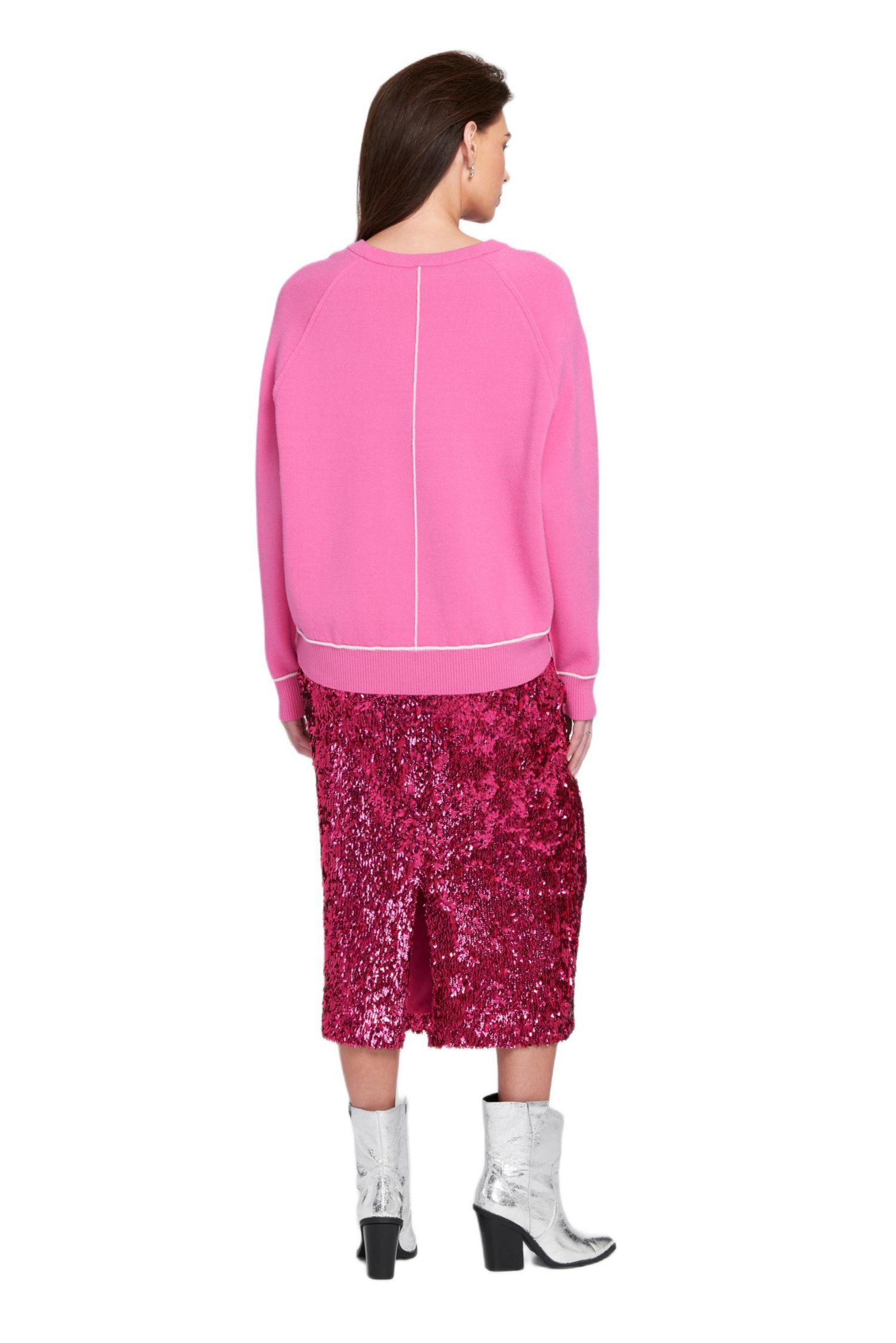 Women's Sequin Midi Skirt Pencil