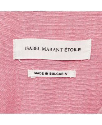 Women's Etoile Pink Cotton Long Sleeve Shirt