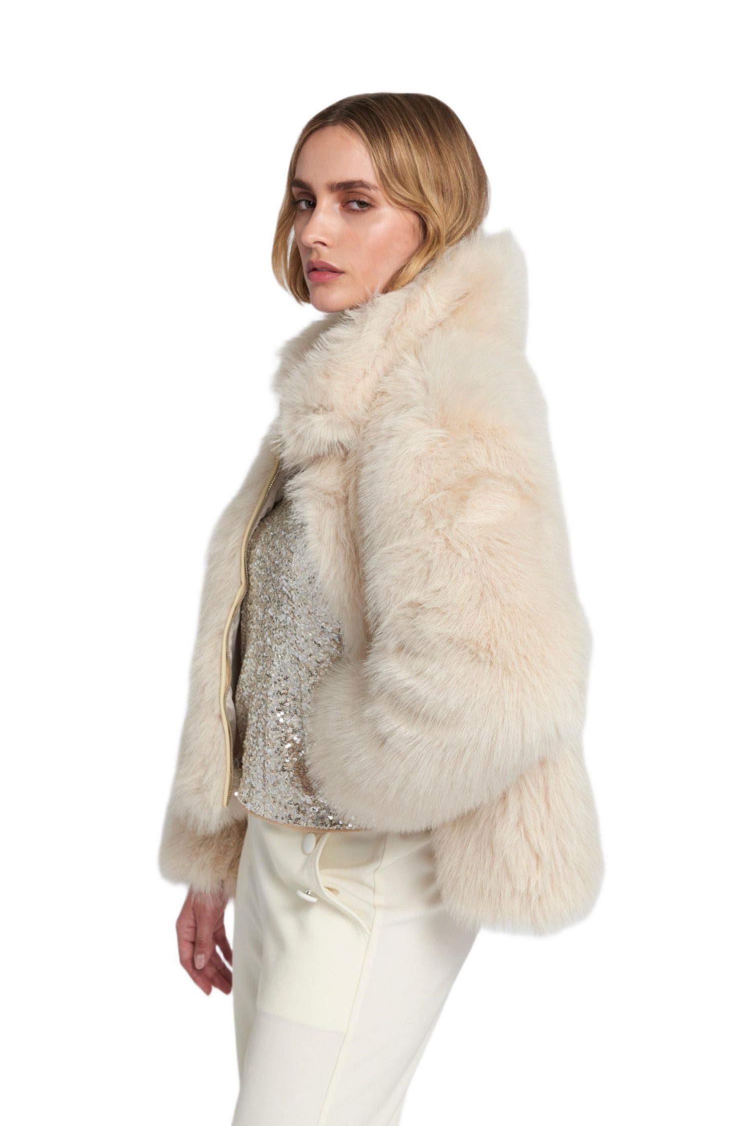 Women's Fluffy Jacket Teddy Coat