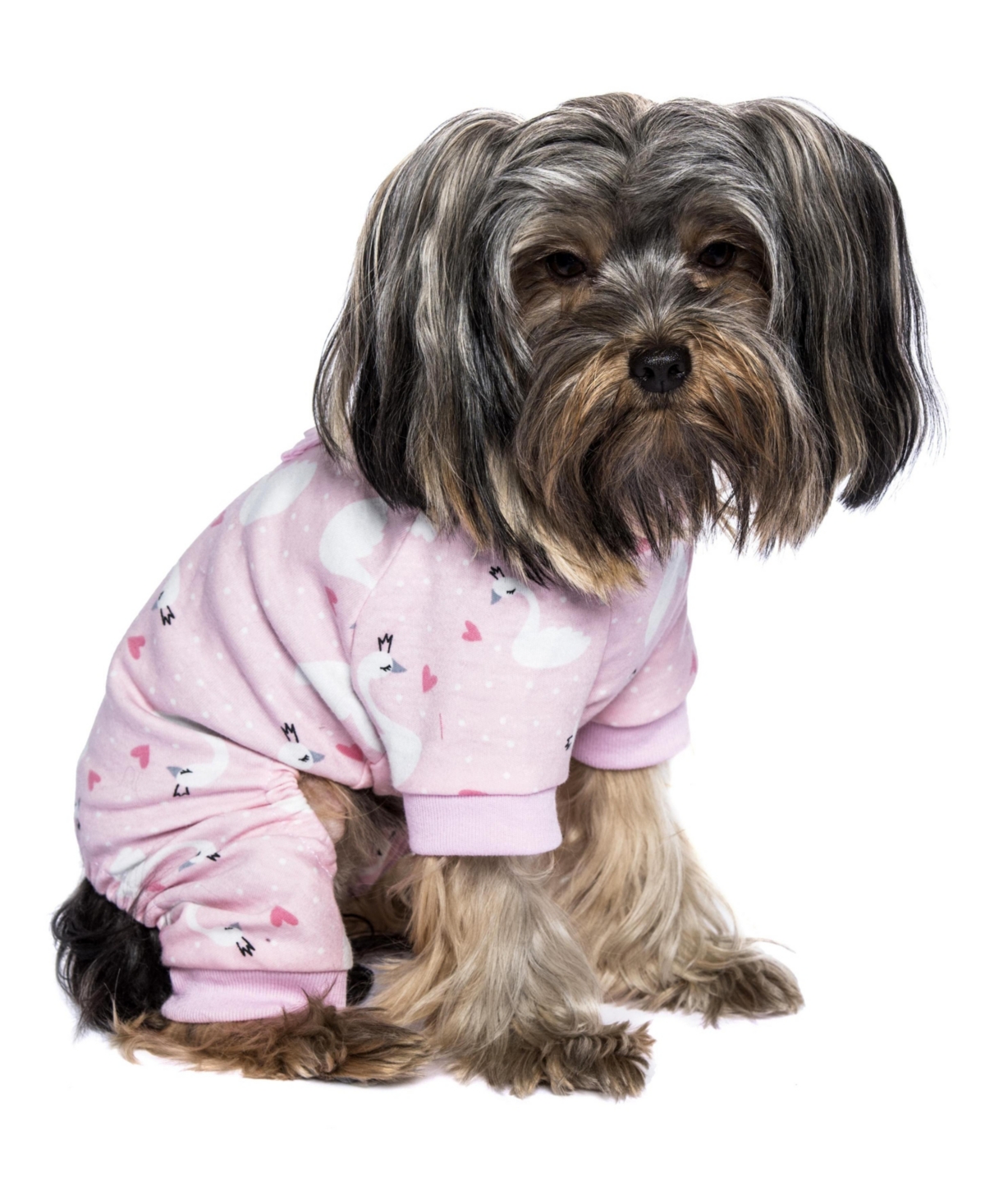 Parisian Pet Pink Swan Pajama