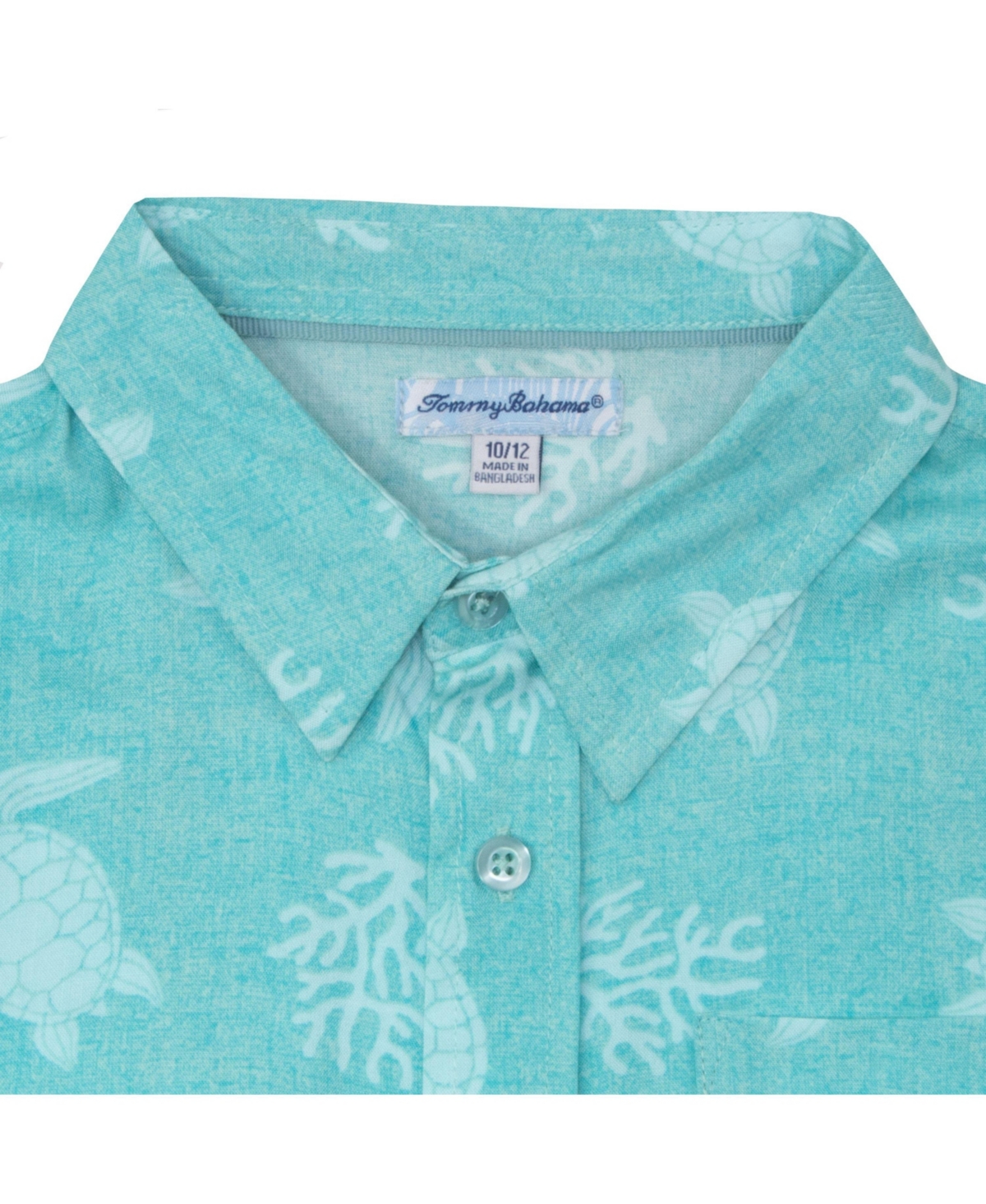 Tommy Bahama Little Boys Short-Sleeve Classic Woven Button Down Shirt