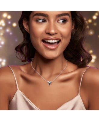 Nautical Fisherman Shark Tooth Pendant Necklace in Sterling Silver