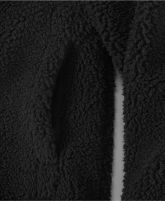 Women's Shearling Zip Front Fleece Jacket