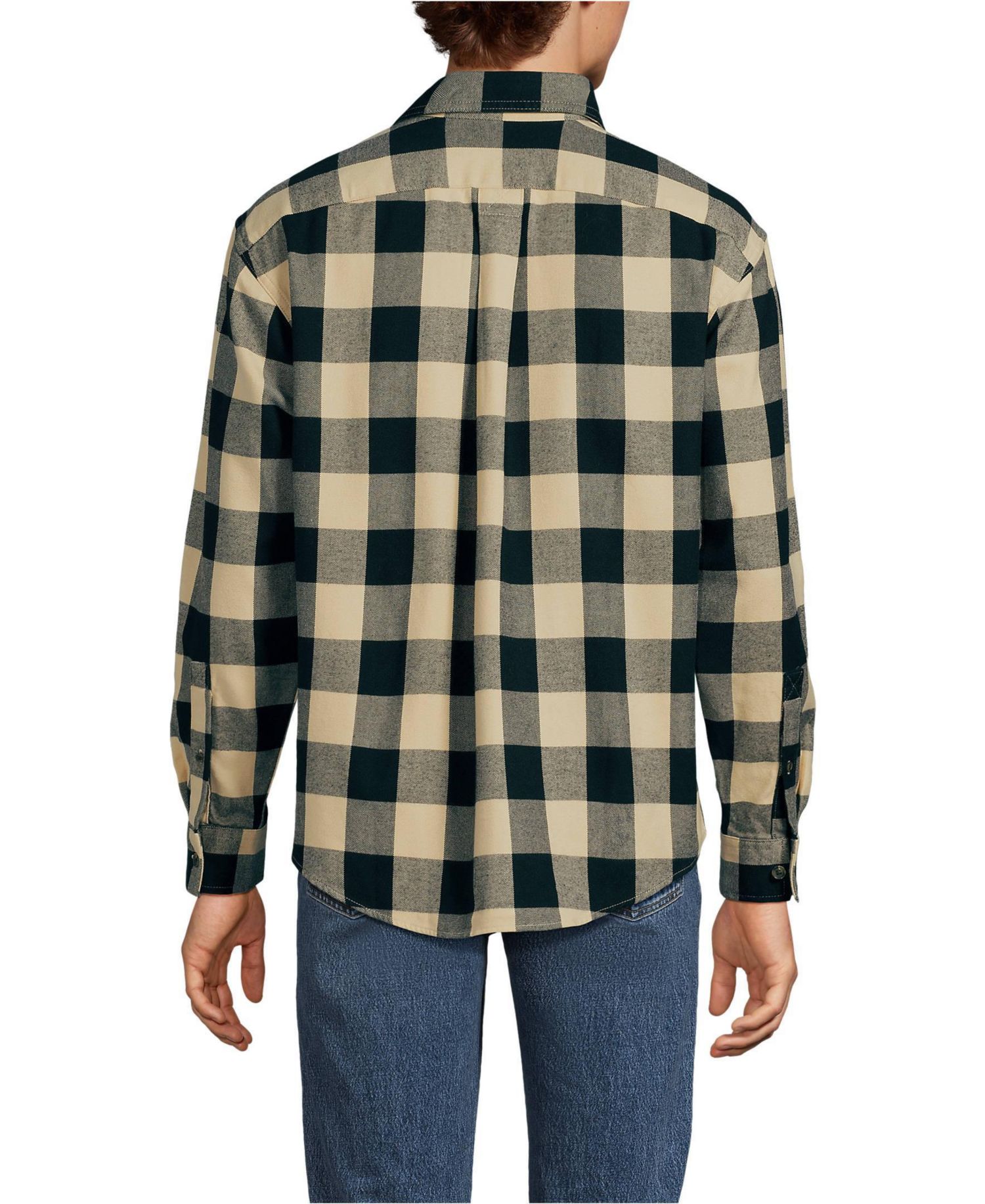 Men's Long Sleeve RainDefense Flannel Shirt