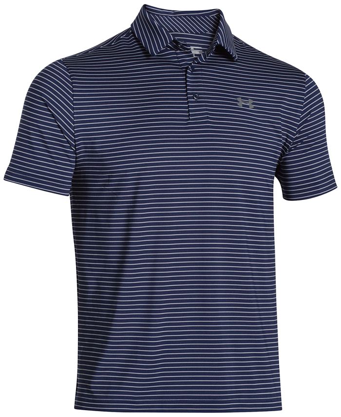 Under Armour Men's Playoff Performance Striped Golf Polo - Macy's