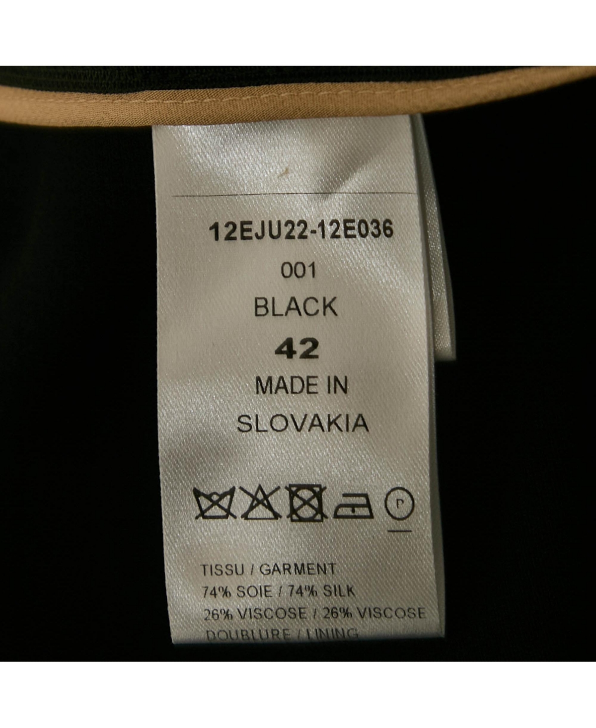 Pre-Owned Chloe Women's Pre-Owned Chloé Black Silk Pleated Short Skirt