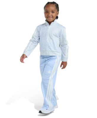 Girls' 2T-6X Stripe Printed Jacket and Pants, 2-Piece Set