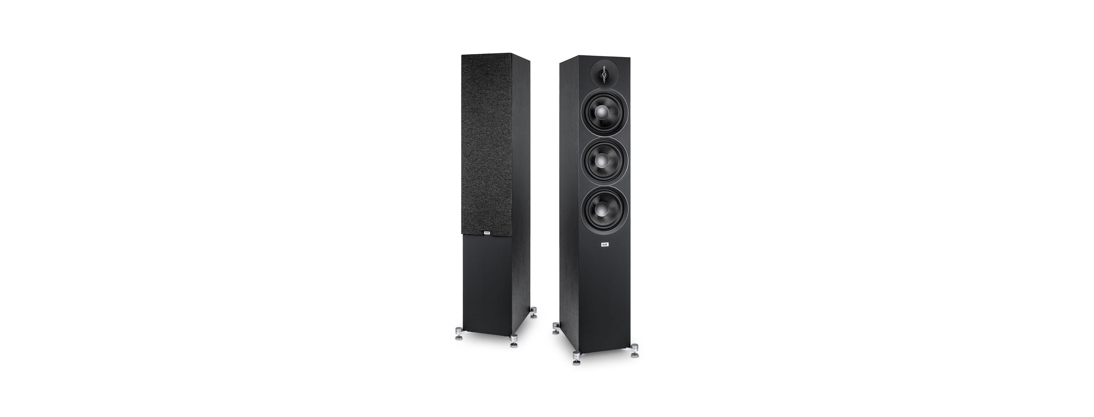 Elac DF63 Debut 3.0 3-Way Driver Design Dual 6.5-Inch Aramid Fiber Woofers Floorstanding Speakers