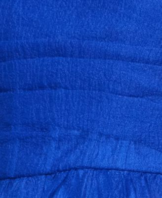 Juniors' Strapless Bow Detail Short Dress