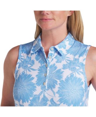 Women's Cloudspun Botanic Sleeveless Golf Polo