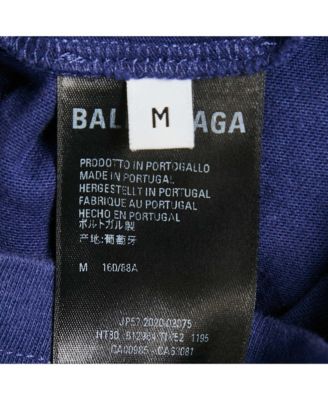 Women's Ink Blue Logo Print Cotton Crew Neck T-Shirt