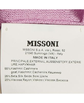 Women's Pink Cashmere Knit Button Front Cardigan