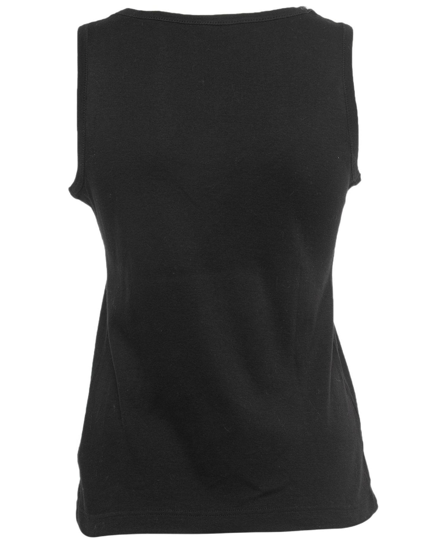 Women's Black And Beige Dice Key Printed Silk Short Sleeve Top