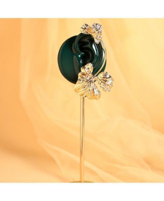 Women's The Withering-Petal Cuff Earrings - California Gold