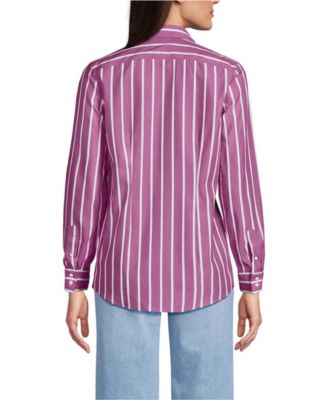 Women's No Iron Button Front Shirt