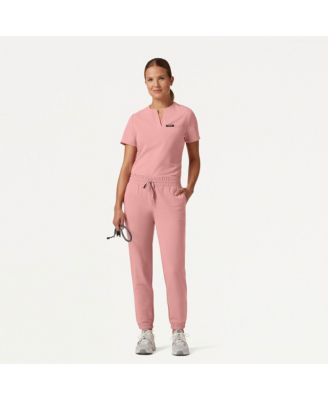 Petite Jace 7-Pocket Skinny Scrub Jogger