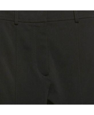 Women's Crepe Fringed Hem Trousers