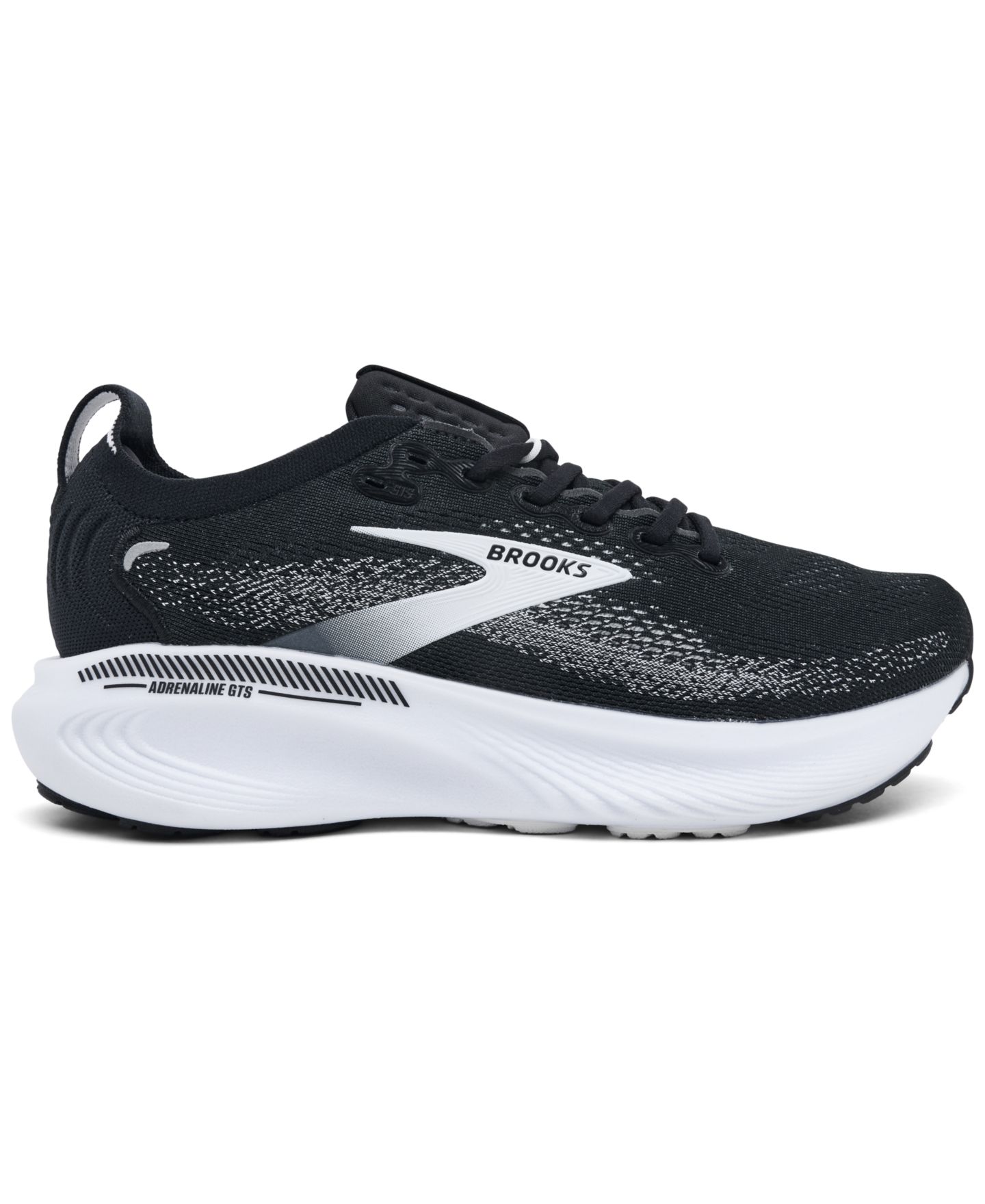 Женские кроссовки Brooks Adrenaline GTS 25 Running, цвет: Чёрный / Серый — фото 3
