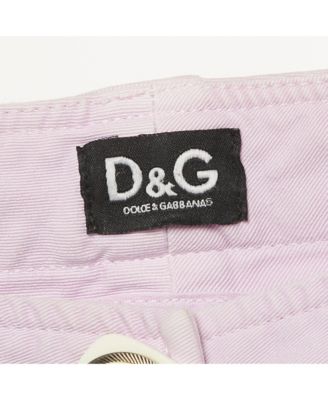 Women's Pre-Owned D&g Purple Cotton Shorts