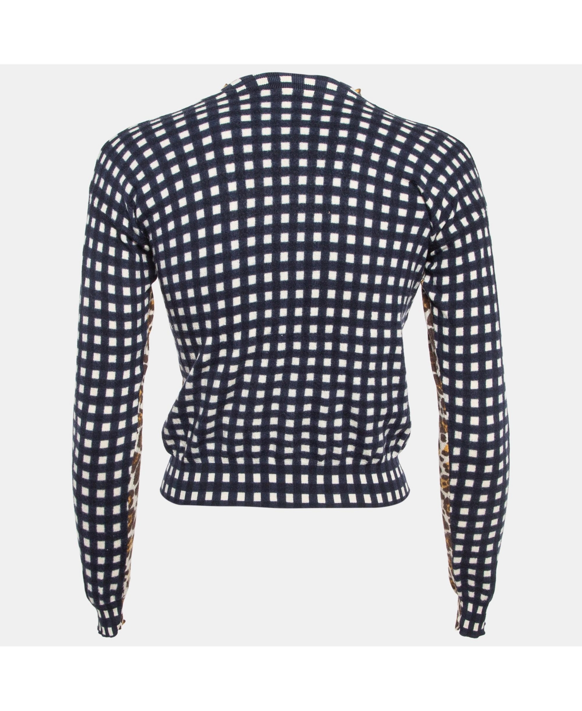 Pre-Owned Stella Mccartney Women's Multicolor Printed High Neck Knit Top