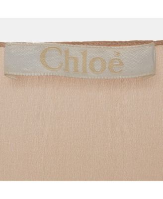 Women's Powdery Pink Silk Scoop Neck Tank Top