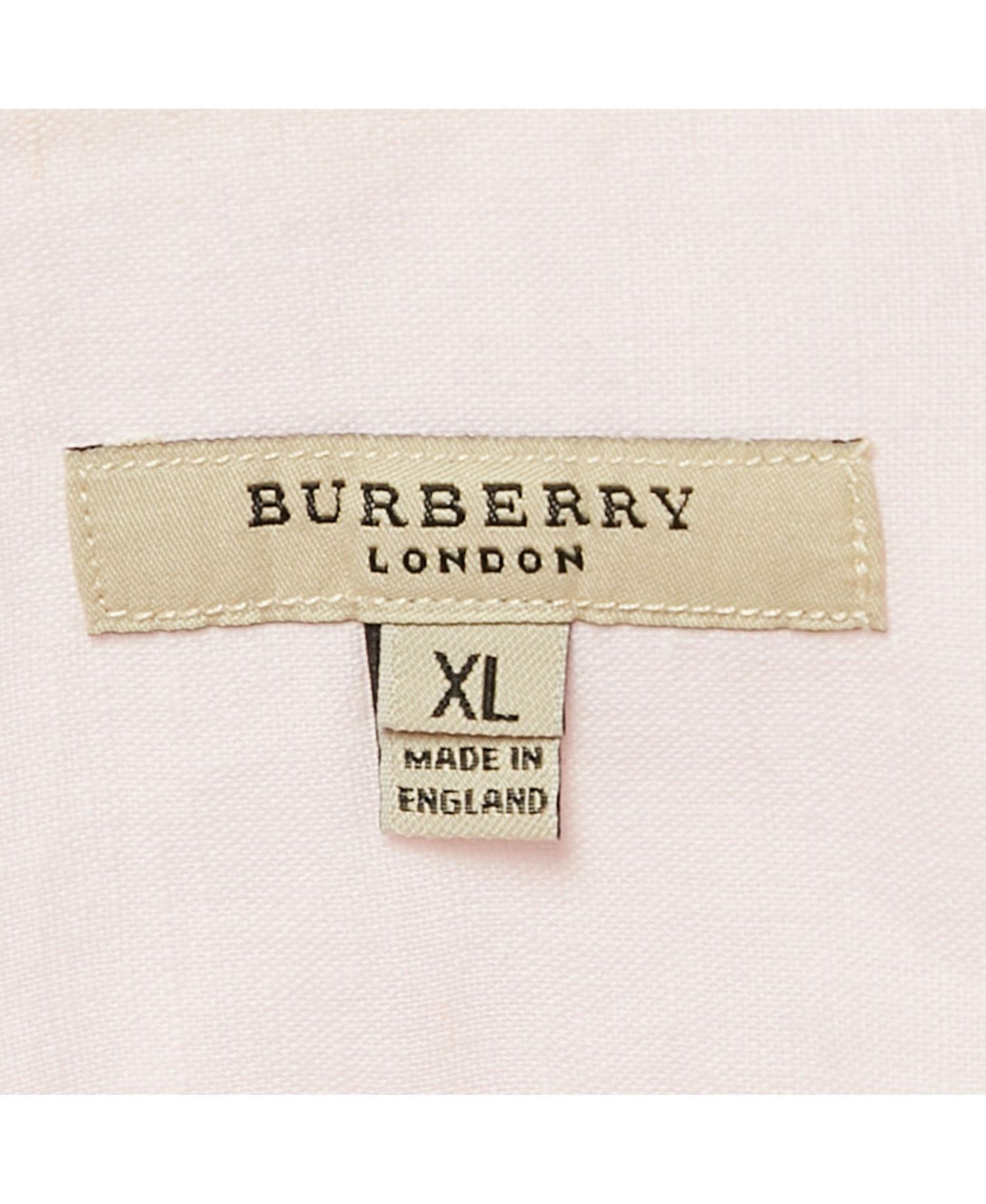 Men's Pink Linen Long Sleeve Shirt
