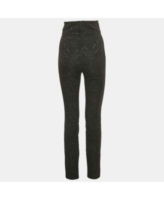 Women's Side Trim Jacquard Trousers