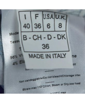 Women's Multicolor Print Knit Short Sleeve Top