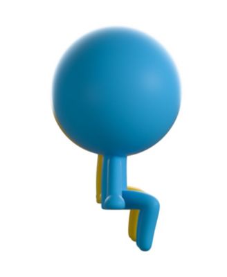 Monitor Buddiez Collection - Alan Becker [Blue and Yellow #3]