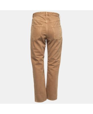 Women's Etoile Khaki Brown Denim Jeans
