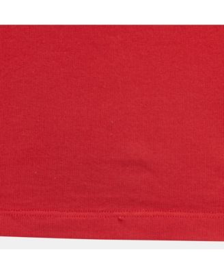 Women's Pre-Owned Versus Versace Red Cotton Logo Detailed High Neck T-Shirt