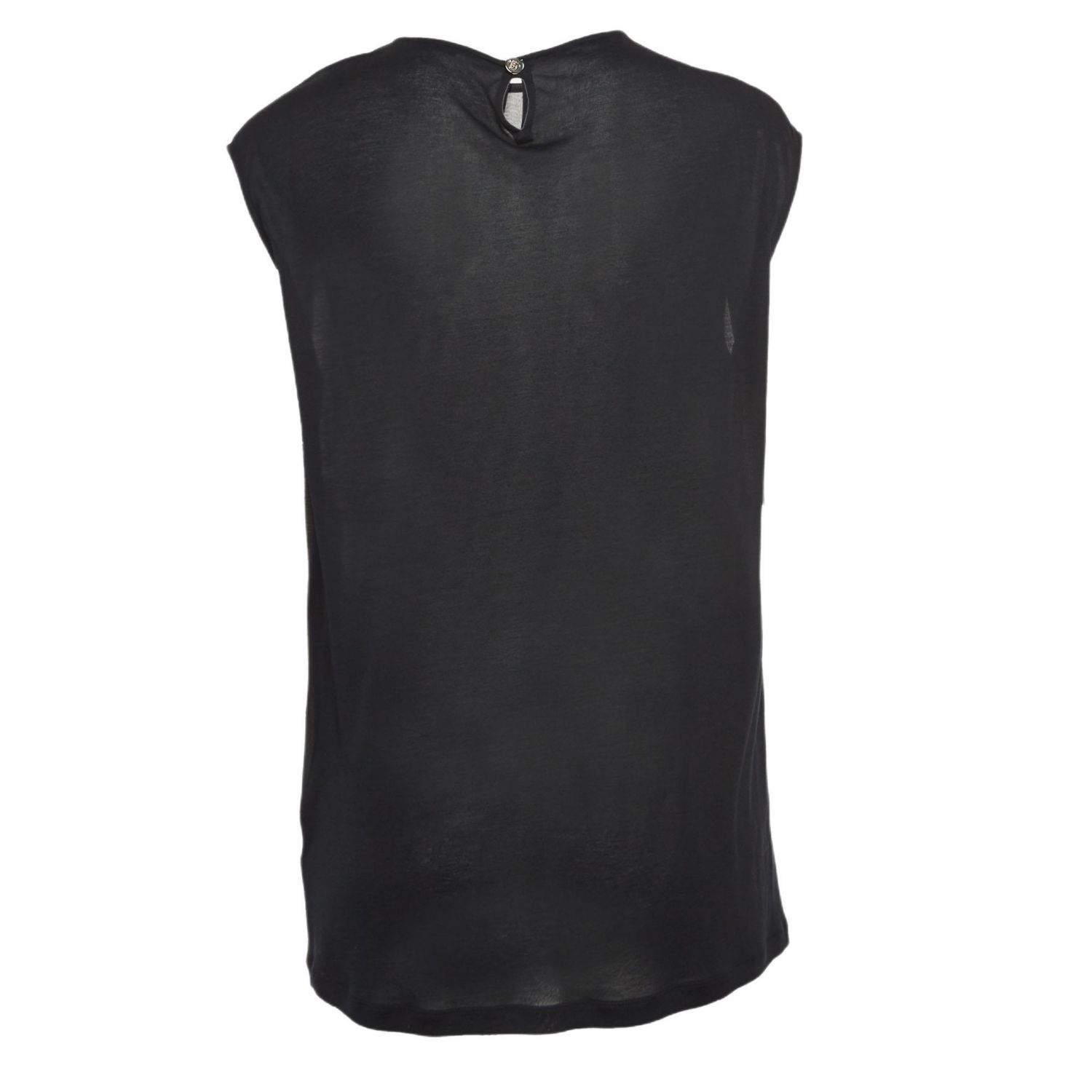 Women's Black Jersey Top