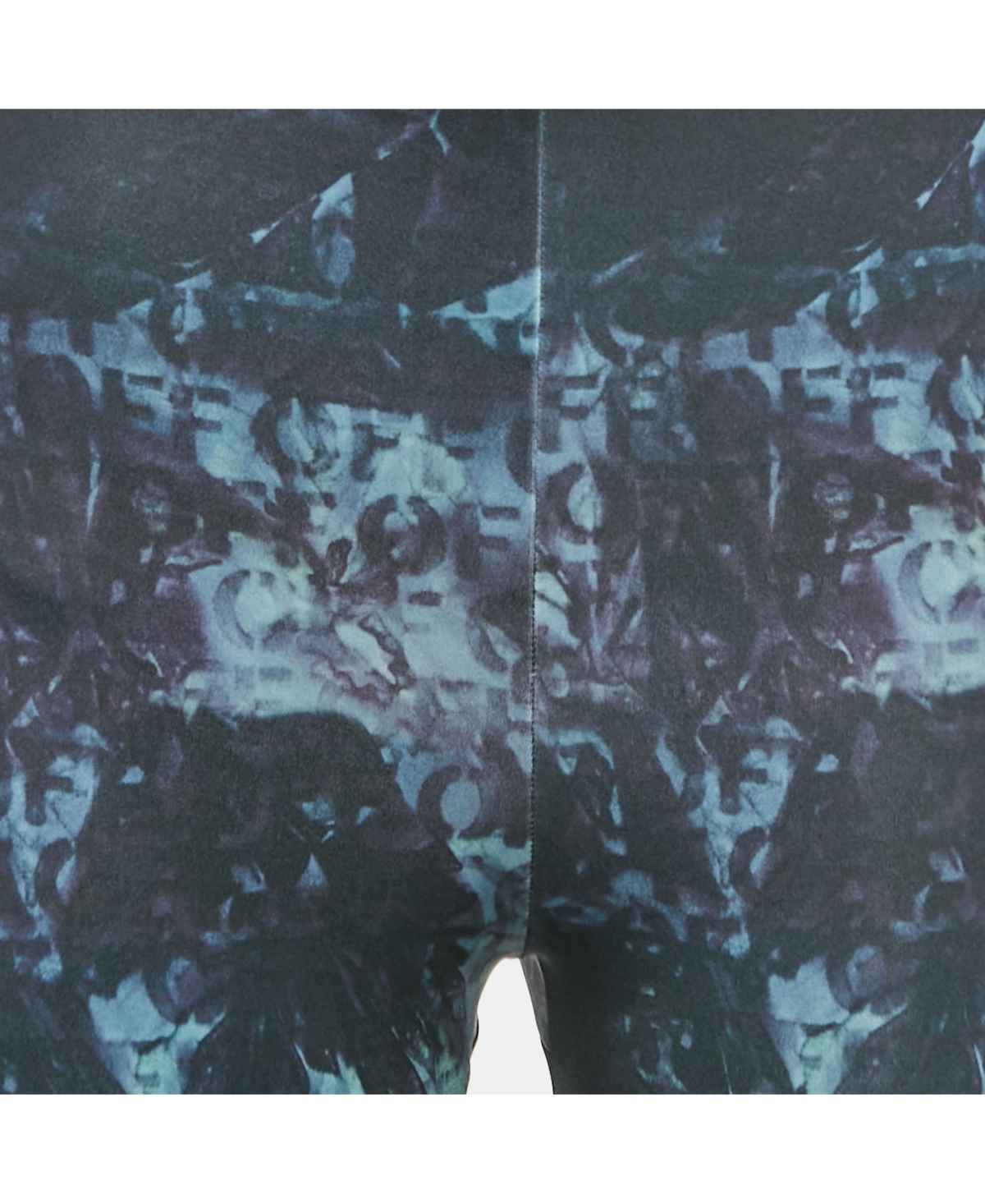 Pre-Owned Off-White Women's Black Abstract Print Jersey Flared Leggings