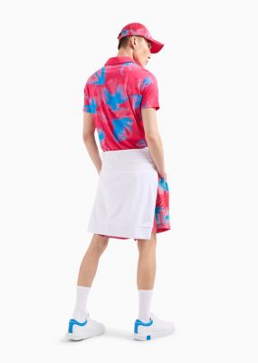 Men's Floral Polo Shirt