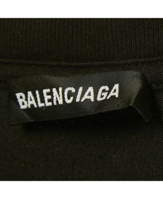 Men's Black Logo Print Cotton Crewneck T-Shirt