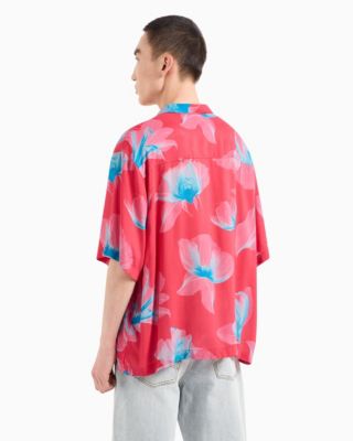 Men's Boxy-Fit Floral Shirt