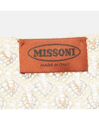 Women's Beige Patterned Lurex Knit Ruche Midi Dress