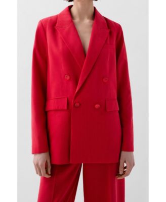 Women's Red Blazer