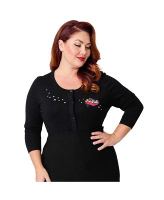 Plus Size Bookworm Cardigan